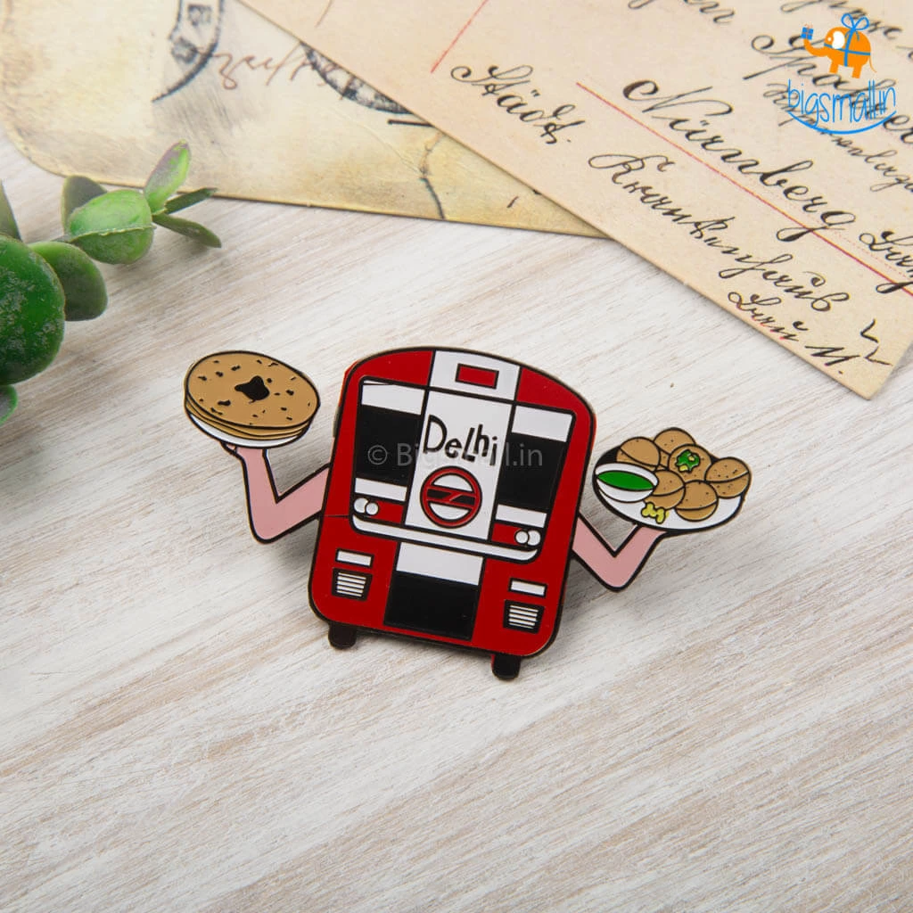 Bigsmall_piu Indian City Fridge Magnet