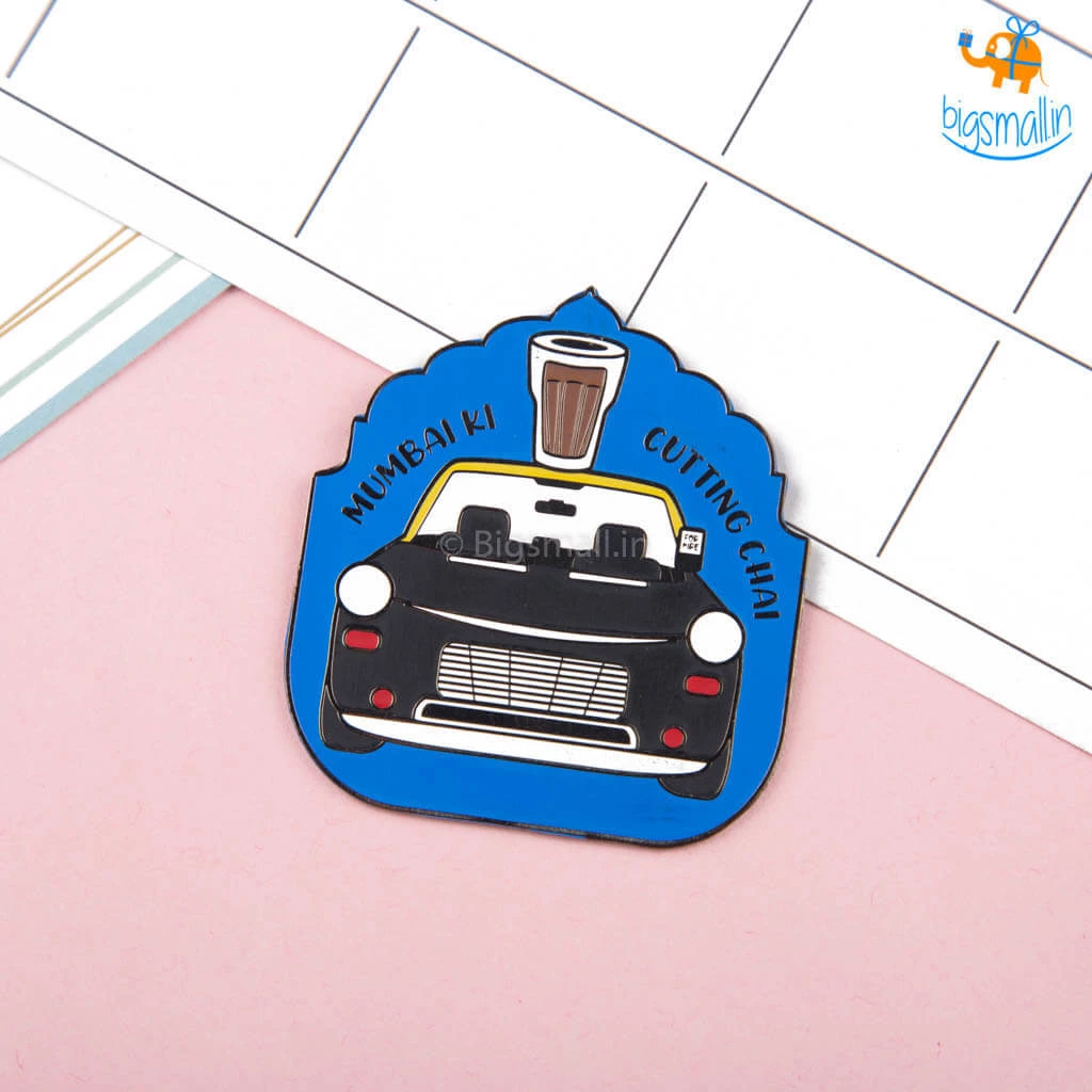 Bigsmall_piu Indian City Fridge Magnet