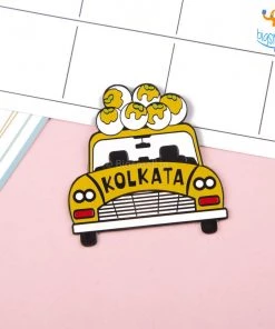 Bigsmall_piu Indian City Fridge Magnet