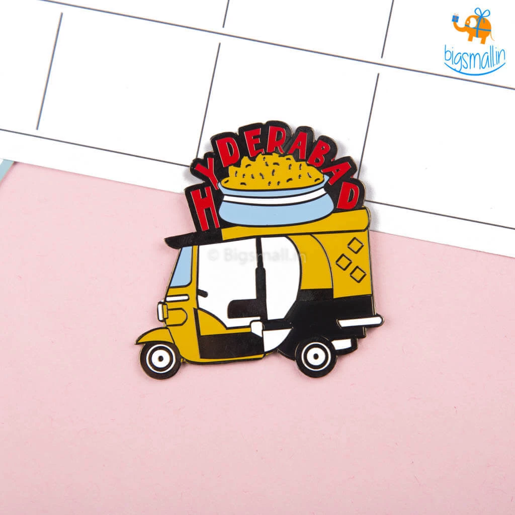 Bigsmall_piu Indian City Fridge Magnet