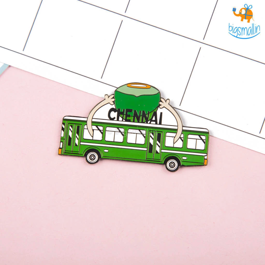 Bigsmall_piu Indian City Fridge Magnet