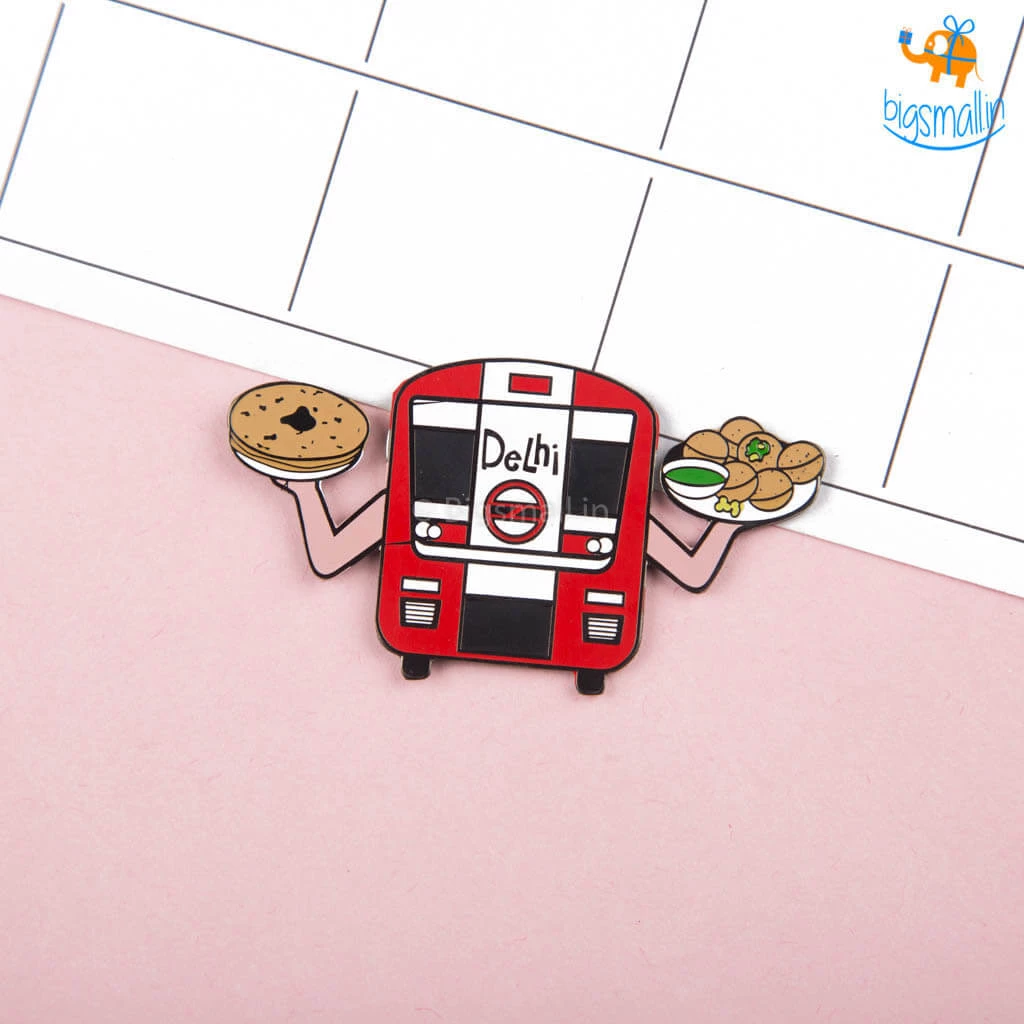 Bigsmall_piu Indian City Fridge Magnet