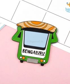Bigsmall_piu Indian City Fridge Magnet