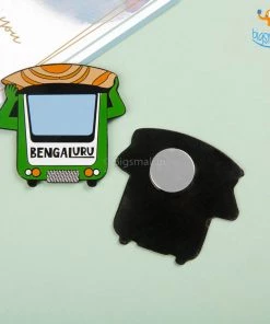 Bigsmall_piu Indian City Fridge Magnet