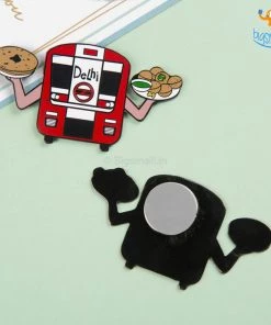 Bigsmall_piu Indian City Fridge Magnet