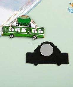 Bigsmall_piu Indian City Fridge Magnet