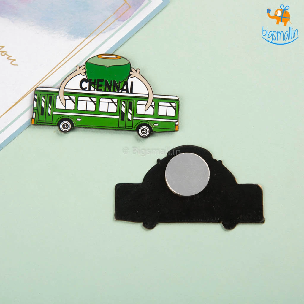 Bigsmall_piu Indian City Fridge Magnet