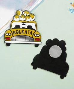 Bigsmall_piu Indian City Fridge Magnet