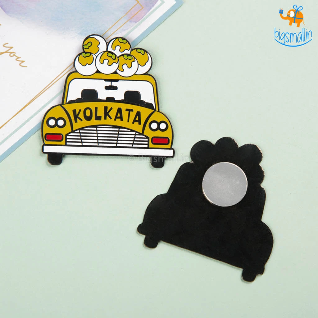 Bigsmall_piu Indian City Fridge Magnet