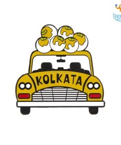 Bigsmall_piu Indian City Fridge Magnet