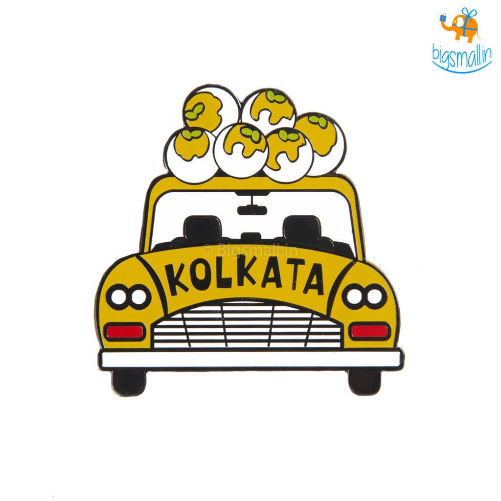 Bigsmall_piu Indian City Fridge Magnet