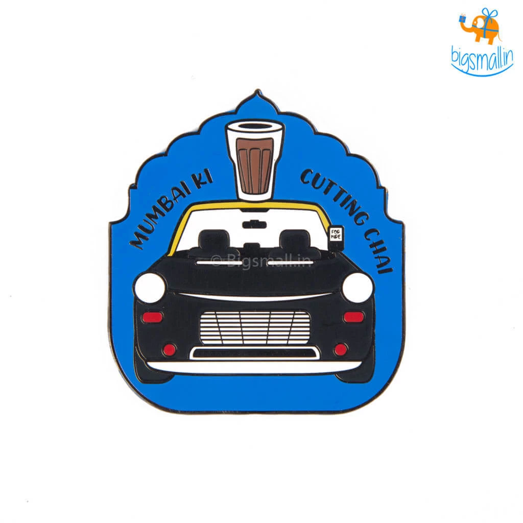 Bigsmall_piu Indian City Fridge Magnet