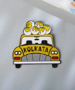 Bigsmall_piu Indian City Fridge Magnet