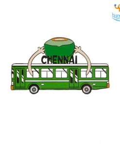 Bigsmall_piu Indian City Fridge Magnet