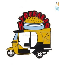 Bigsmall_piu Indian City Fridge Magnet