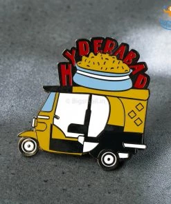 Bigsmall_piu Indian City Fridge Magnet