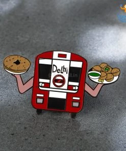 Bigsmall_piu Indian City Fridge Magnet