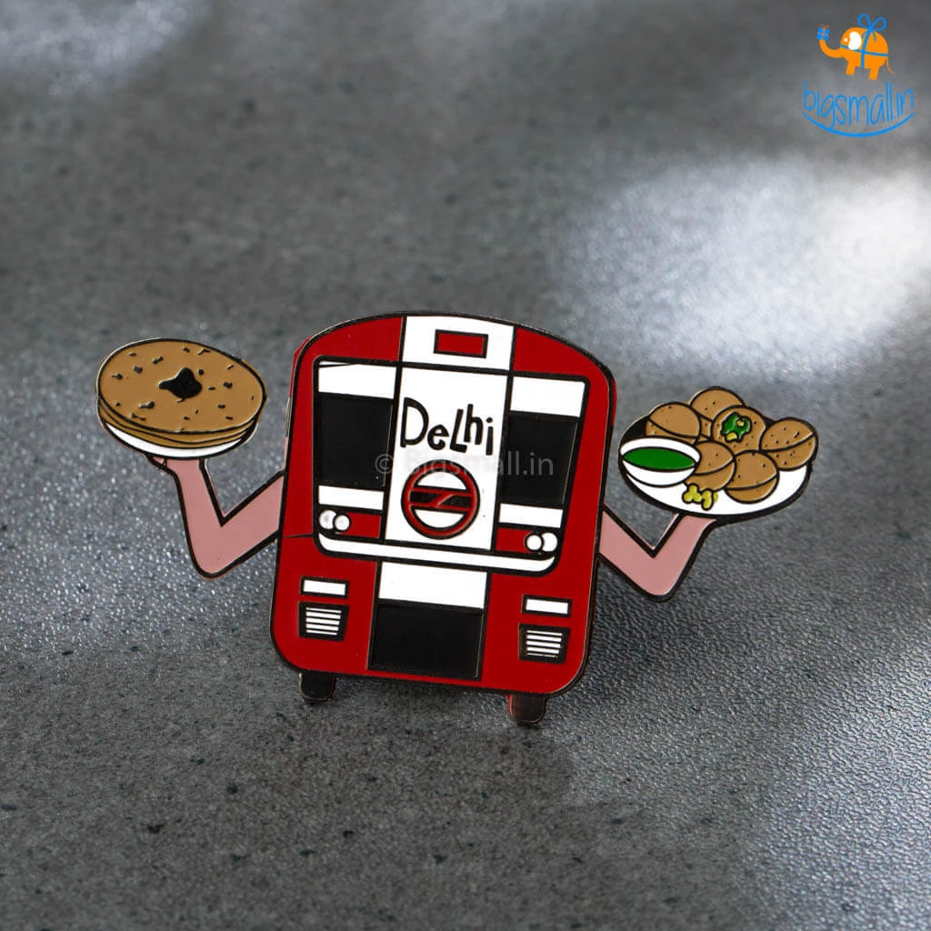 Bigsmall_piu Indian City Fridge Magnet