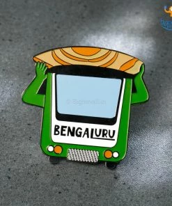 Bigsmall_piu Indian City Fridge Magnet