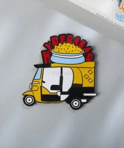 Bigsmall_piu Indian City Fridge Magnet