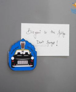 Bigsmall_piu Indian City Fridge Magnet