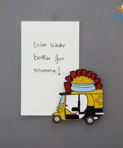 Bigsmall_piu Indian City Fridge Magnet