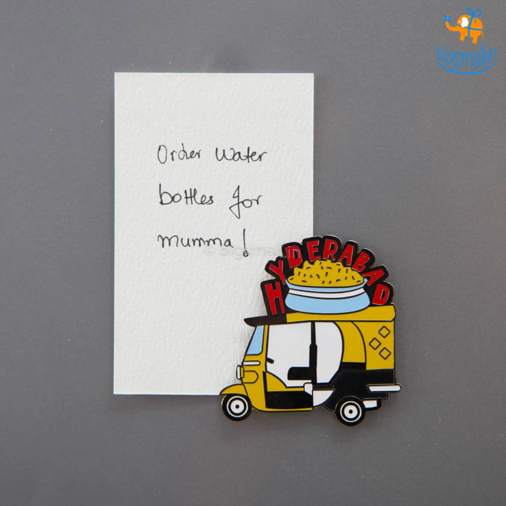 Bigsmall_piu Indian City Fridge Magnet