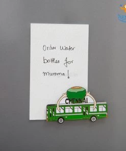 Bigsmall_piu Indian City Fridge Magnet