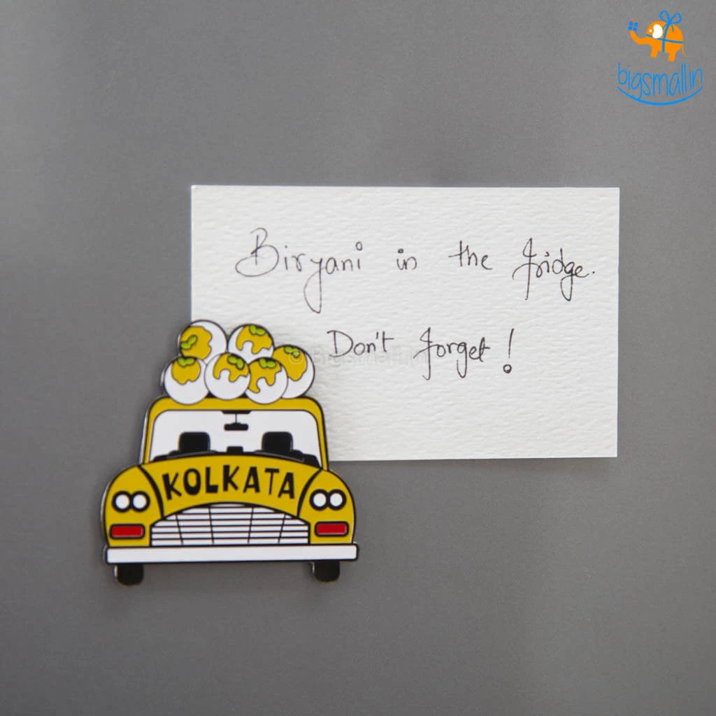 Bigsmall_piu Indian City Fridge Magnet