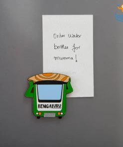 Bigsmall_piu Indian City Fridge Magnet