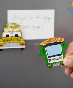 Bigsmall_piu Indian City Fridge Magnet