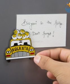 Bigsmall_piu Indian City Fridge Magnet