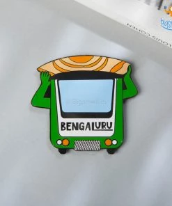 Bigsmall_piu Indian City Fridge Magnet