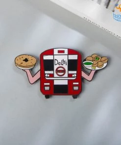 Bigsmall_piu Indian City Fridge Magnet