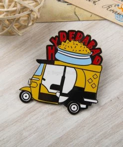 Bigsmall_piu Indian City Fridge Magnet