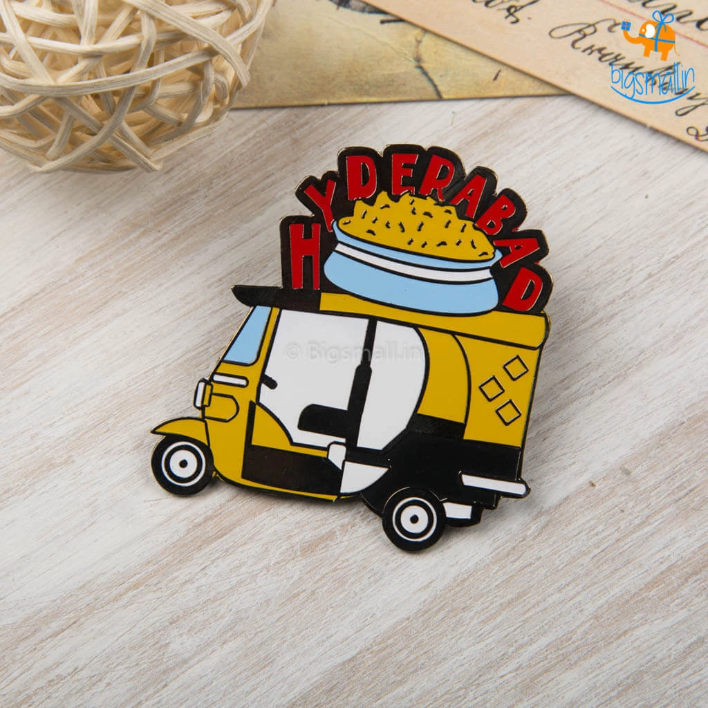 Bigsmall_piu Indian City Fridge Magnet