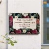 Chitra Chaya Personalized Floral Frame Name Plate | COD Not Available