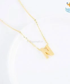 AmyLi All Of It Initials Pendant With Chain
