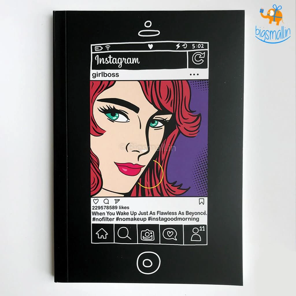 Doodlee Do Instagram Girl Boss Notebook All Of It