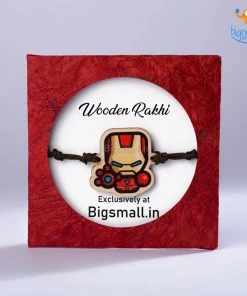 Bigsmall_cc Avengers Wooden Rakhi