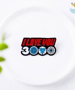 Bigsmall_piu Love You 3000 Lapel Pin