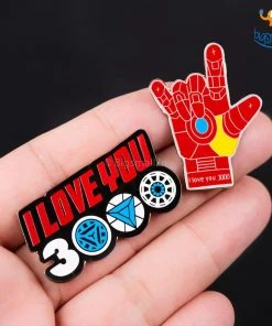 Bigsmall_piu Love You 3000 Lapel Pin