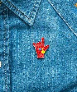 Bigsmall_piu Love You 3000 Lapel Pin