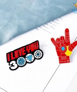 Bigsmall_piu Love You 3000 Lapel Pin