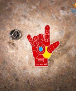 Bigsmall_piu Love You 3000 Lapel Pin