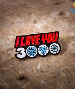 Bigsmall_piu Love You 3000 Lapel Pin