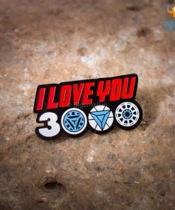 Bigsmall_piu Love You 3000 Lapel Pin