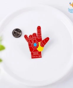 Bigsmall_piu Love You 3000 Lapel Pin