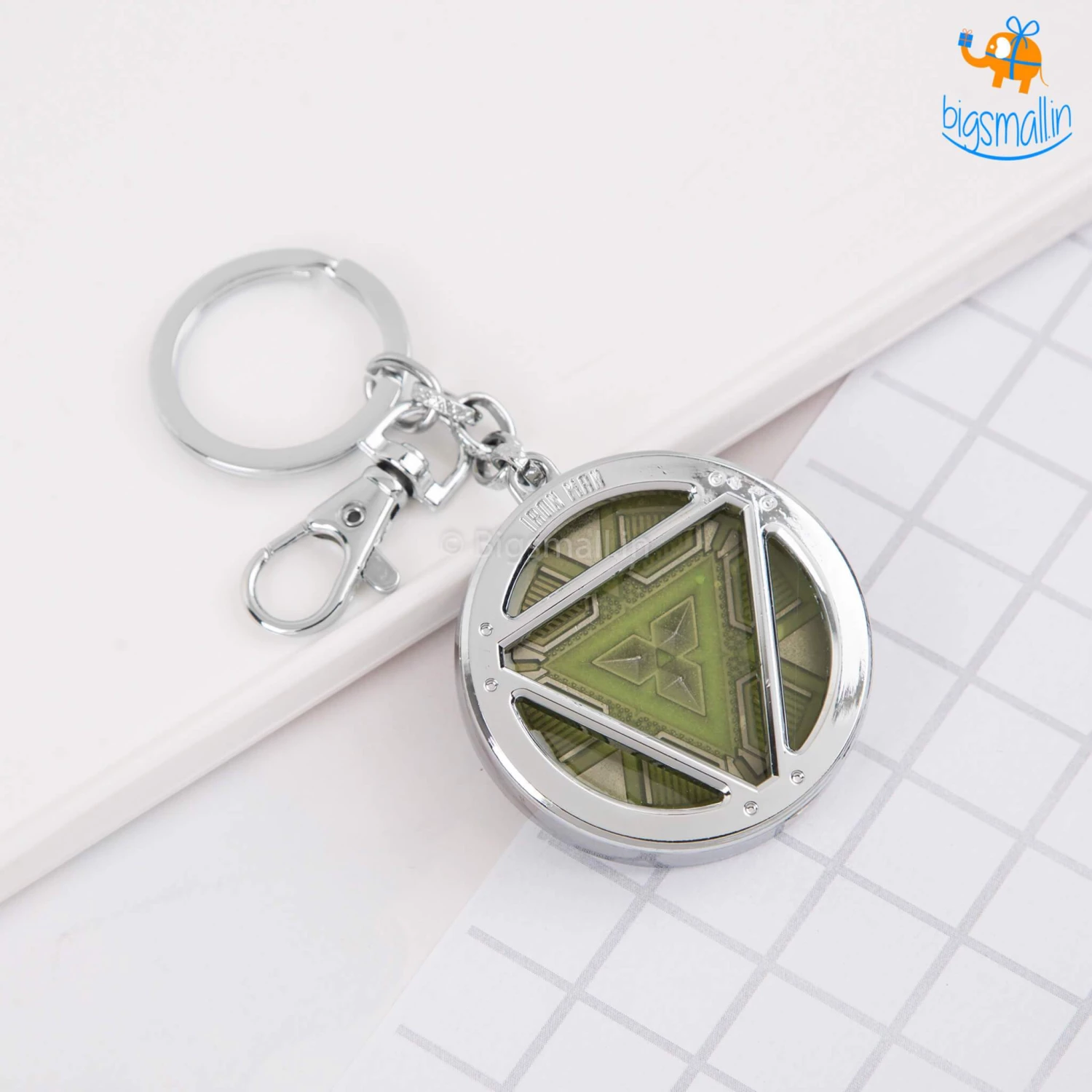 Bigsmall_hmk Iron Man Arc Reactor Keychain - Glow In The Dark All Of It