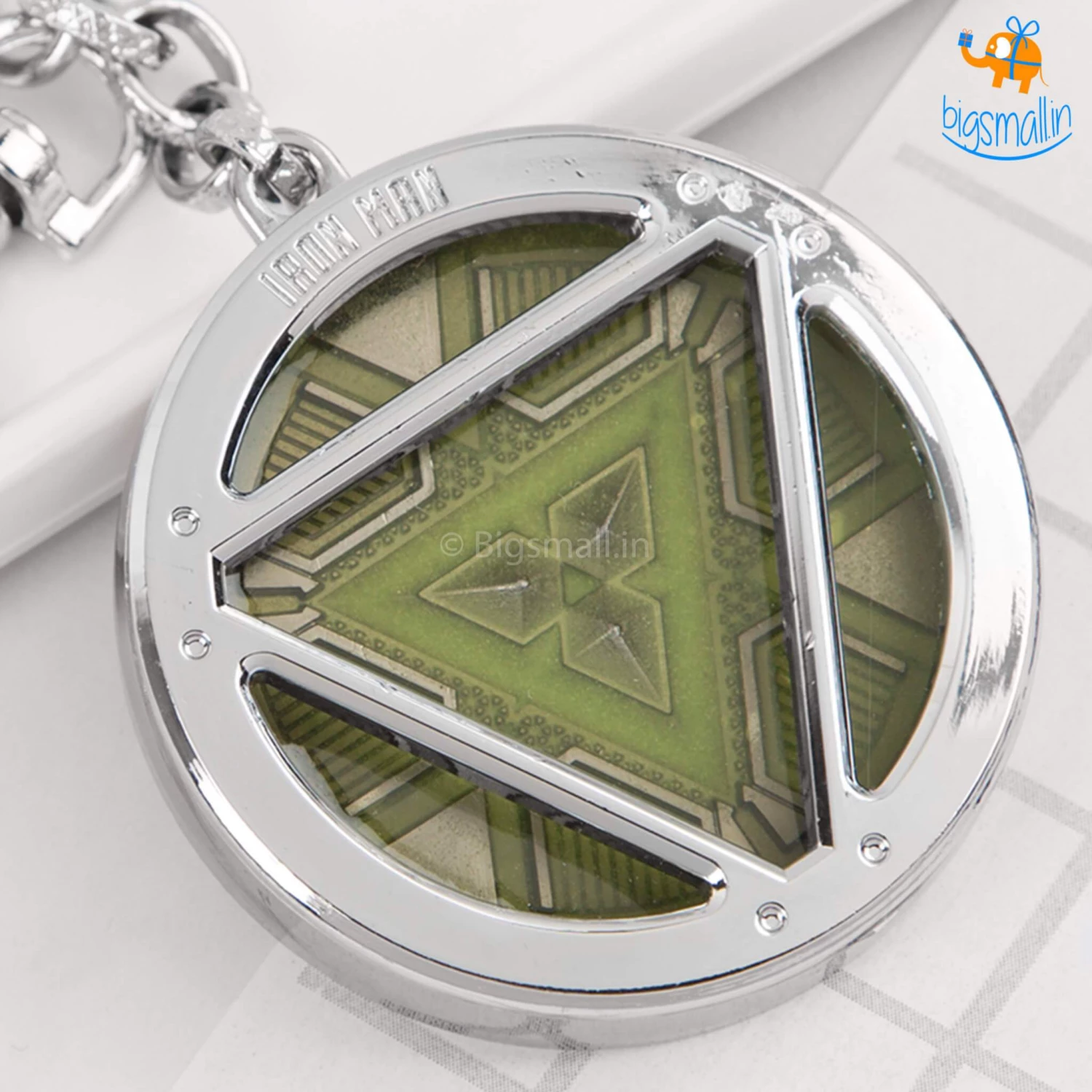 Bigsmall_hmk Iron Man Arc Reactor Keychain - Glow In The Dark All Of It